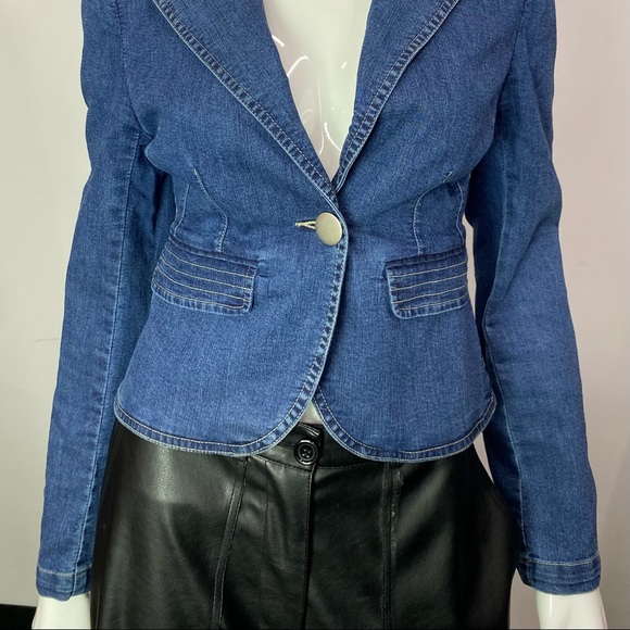 Carbon Orchid Denim Blazer - Picture 3 of 3